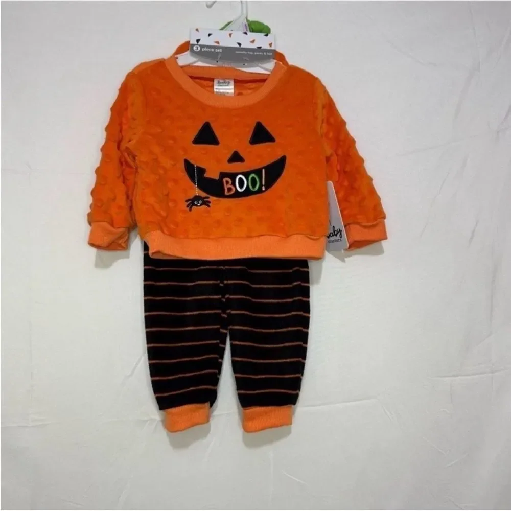 Baby Halloween three-piece set